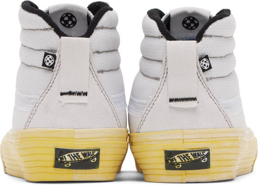 Vans White Sk8-Hi Notchback Sneakers