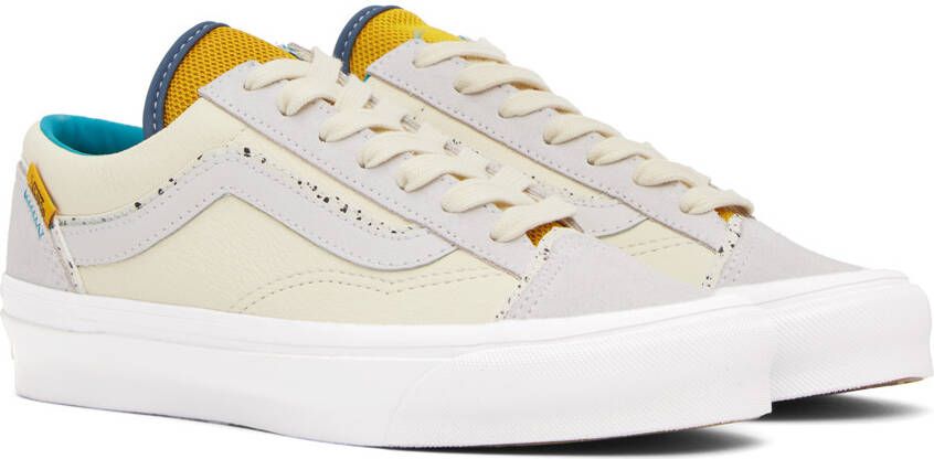 Vans Yellow & White OG Style 36 UI Sneakers