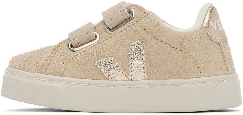 VEJA Baby Beige Suede Esplar Sneakers