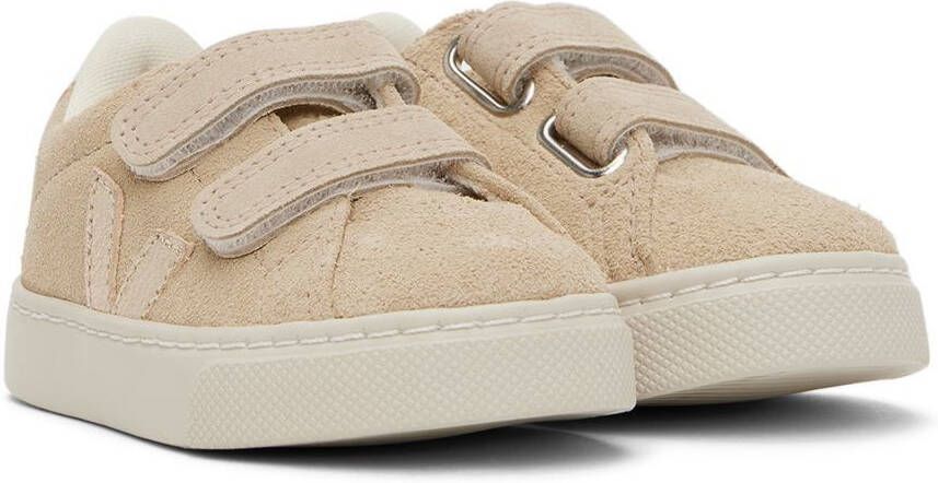 VEJA Baby Beige Suede Esplar Sneakers