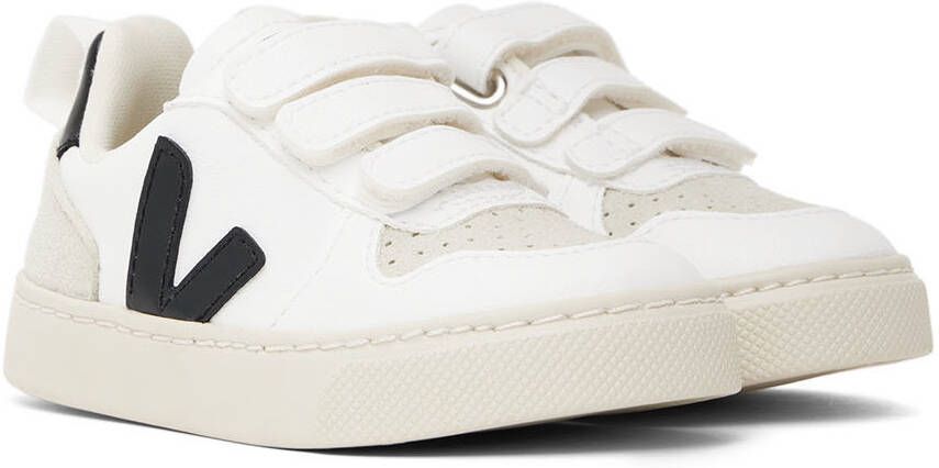 VEJA Baby Black & White V-10 Sneakers