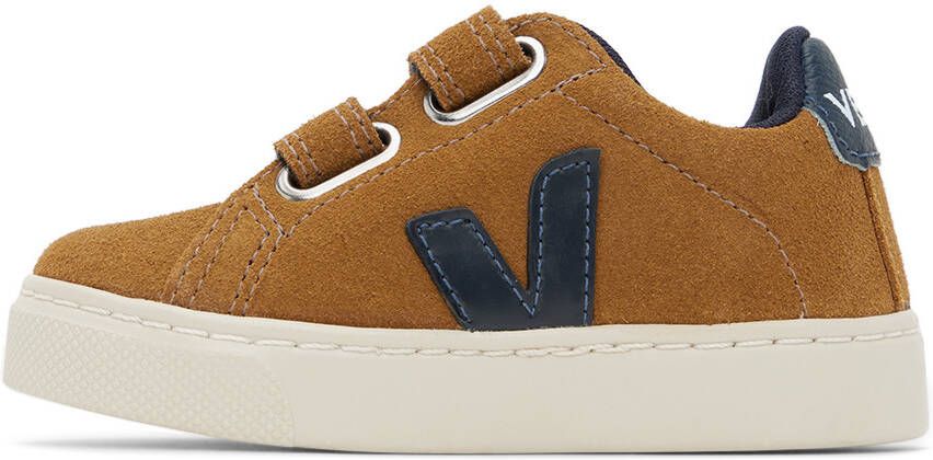 VEJA Baby Tan & Navy Esplar Sneakers