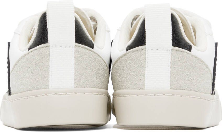 VEJA Baby White & Black V-10 Sneakers