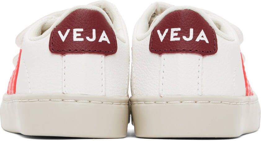 VEJA Baby White & Pink Esplar Sneakers