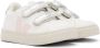 VEJA Baby White & Silver Leather Esplar Sneakers - Thumbnail 3