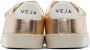 VEJA Kids Gold & White Leather Esplar Sneakers - Thumbnail 7