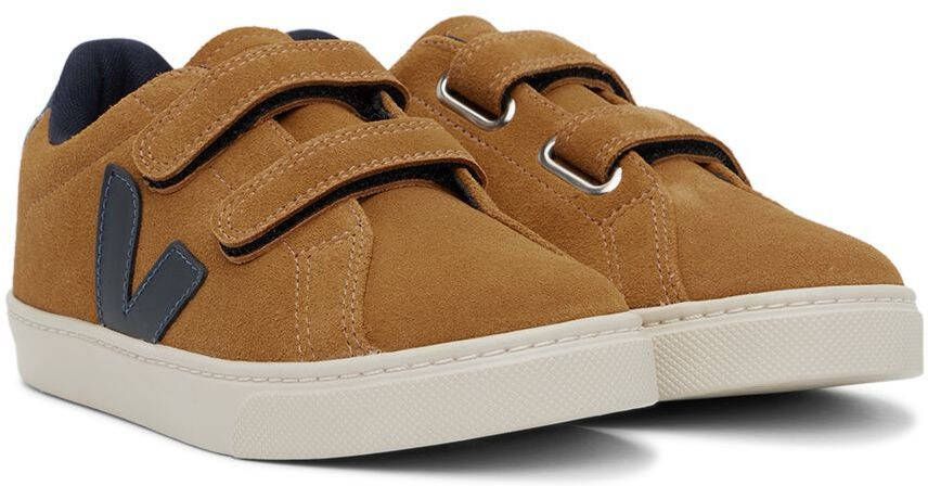 VEJA Kids Tan Suede Esplar Sneakers