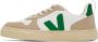 VEJA Kids White & Beige V-10 Sneakers - Thumbnail 3