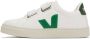 VEJA Kids White & Green Esplar Sneakers - Thumbnail 3