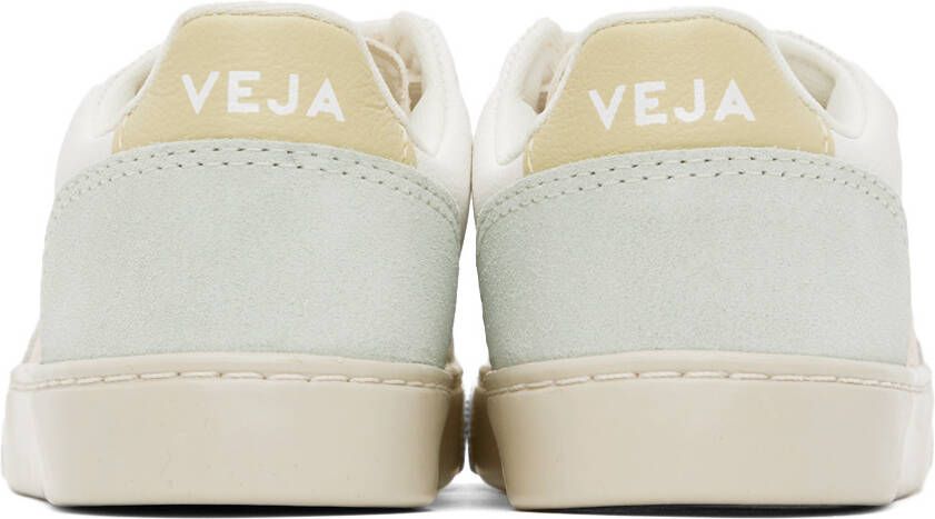VEJA Kids White & Multicolor V-12 Sneakers