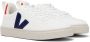 VEJA Kids White & Navy Esplar Sneakers - Thumbnail 4