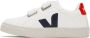VEJA Kids White & Navy Esplar Sneakers - Thumbnail 3