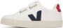 VEJA Kids White & Navy Leather Esplar Sneakers - Thumbnail 3