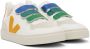 VEJA Kidds White & Multicolor V-10 Sneakers - Thumbnail 4