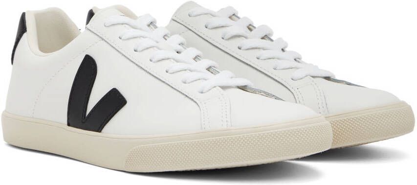 VEJA White & Black Esplar Sneakers