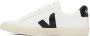 VEJA White & Black Leather Esplar Sneakers - Thumbnail 3