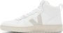 VEJA White & Gray V-15 Sneakers - Thumbnail 3