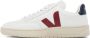 VEJA White & Red V-12 Sneakers - Thumbnail 3