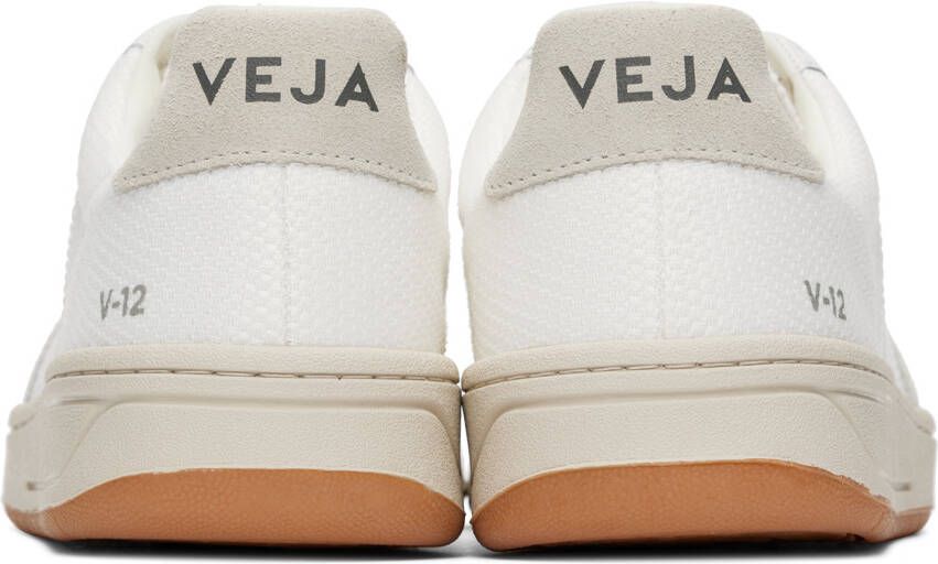 VEJA White V-12 B-Mesh Sneakers