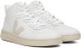 VEJA White & Gray V-15 Sneakers - Thumbnail 6