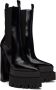 Versace Black Aevitas Pointy Boots - Thumbnail 4