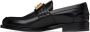 Versace Black Greca Loafers - Thumbnail 3