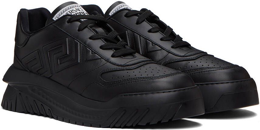 Versace Black Greca Odissea Sneakers