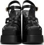 Versace Black La Medusa Platform Sandals - Thumbnail 2