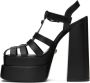 Versace Black La Medusa Platform Sandals - Thumbnail 3