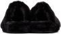 Versace Black 'La Medusa' Slippers - Thumbnail 4