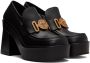Versace Black Medusa Biggie Platform Heels - Thumbnail 4