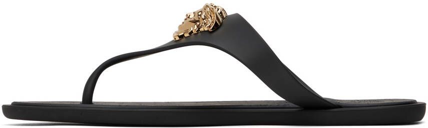 Versace Black Medusa Sandals