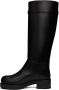 Versace Black Safety Pin Tall Boots - Thumbnail 3