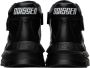 Versace Black Slashed 'Odissea' Sneakers - Thumbnail 2