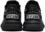 Versace Black Studded Trigreca Sneakers - Thumbnail 2