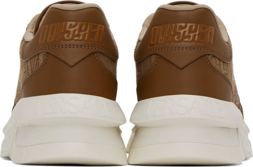 Versace Brown Odissea Sneakers