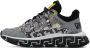 Versace Gray Python Trigreca Sneakers - Thumbnail 3