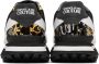Versace Jeans Couture Black & Gold Fondo Spyke Sneakers - Thumbnail 2