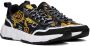 Versace Jeans Couture Black & Gold Graphic Sneakers - Thumbnail 4