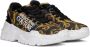 Versace Jeans Couture Black & Gold Printed Sneakers - Thumbnail 4