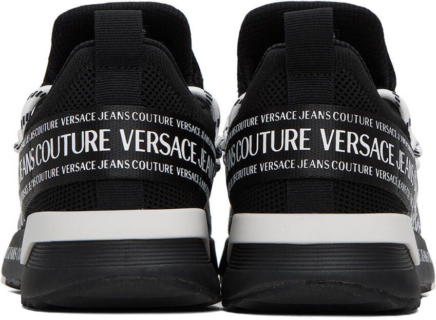 Versace Jeans Couture Black & White Dynamic Sneakers