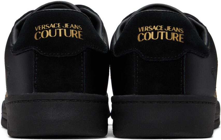 Versace Jeans Couture Black Brooklyn V-Emblem Sneakers