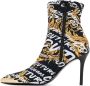 Versace Jeans Couture Black Brush Couture Scarlett Boots - Thumbnail 3