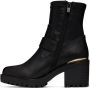 Versace Jeans Couture Black Buckle Ankle Boots - Thumbnail 3