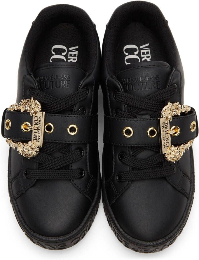 Versace Jeans Couture Black Court 88 Couture I Sneakers