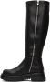 Versace Jeans Couture Black Drew Tall Boots - Thumbnail 3