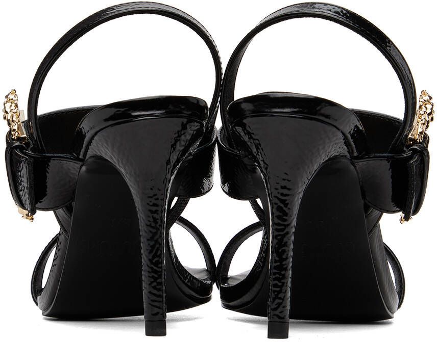 Versace Jeans Couture Black Emily Sandals