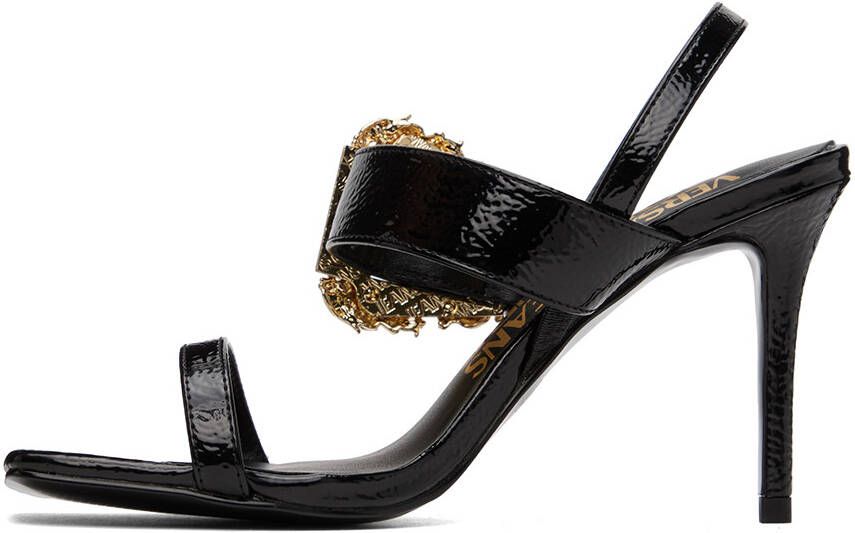 Versace Jeans Couture Black Emily Sandals