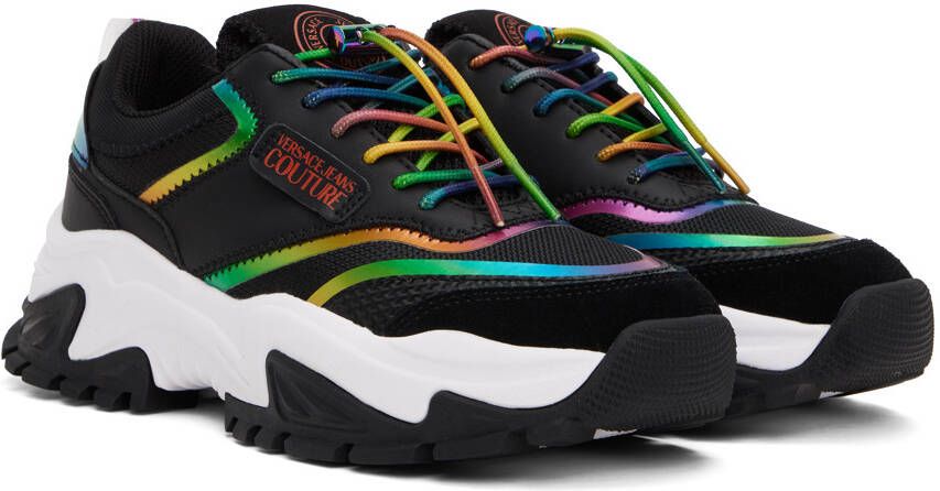 Versace Jeans Couture Black Hiker Sneakers