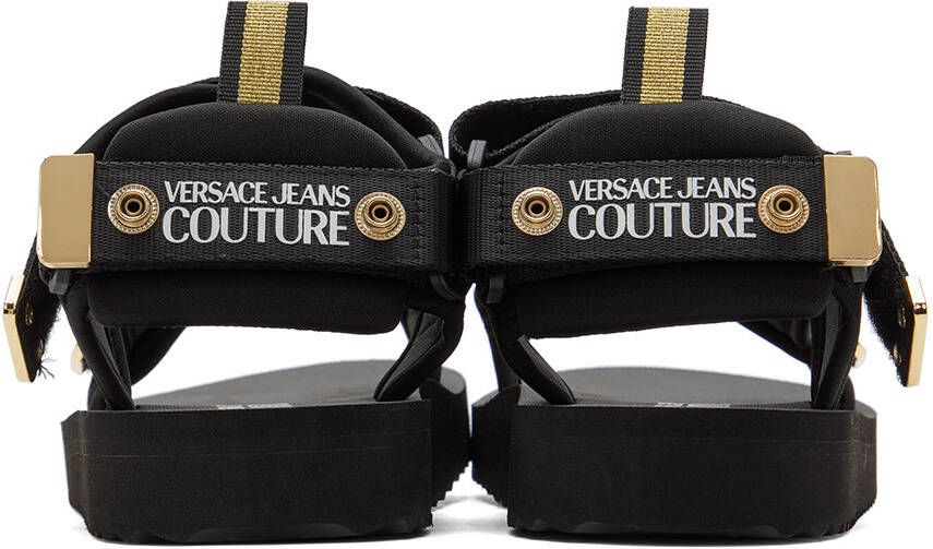 Versace Jeans Couture Black Ipanema Sandals